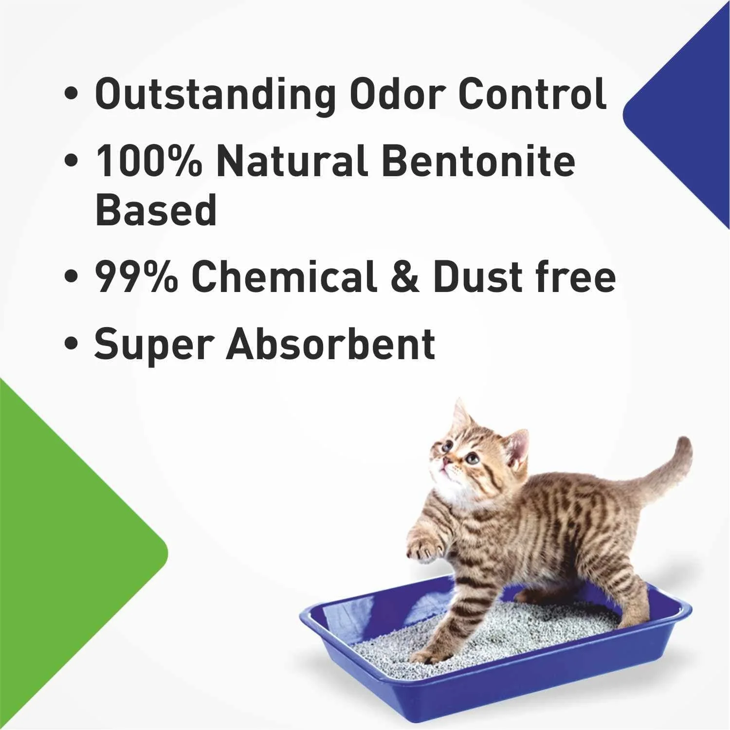 Purepet Lavender Scented Clumping Cat Litter - Image 3