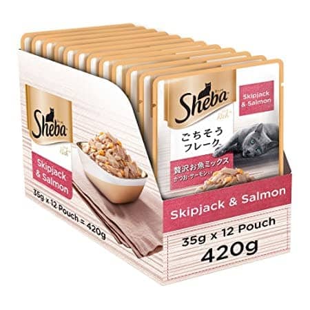 Sheba Skipjack & Salmon Fish Mix Cat Wet Food - Image 3