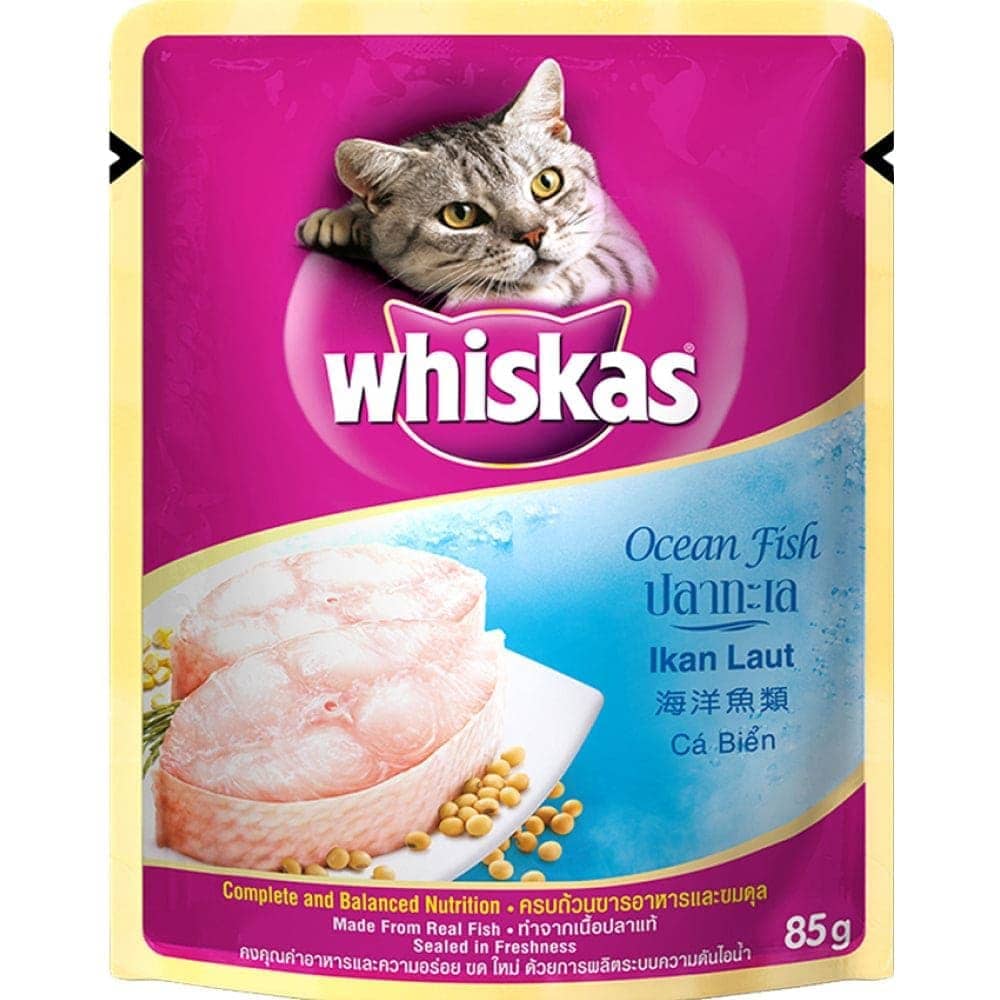 Whiskas Ocean Fish Adult Cat Wet Food