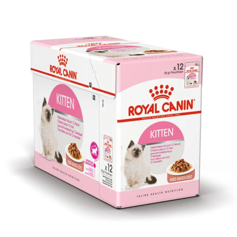 Royal Canin Kitten Gravy Cat Wet Food - Image 3