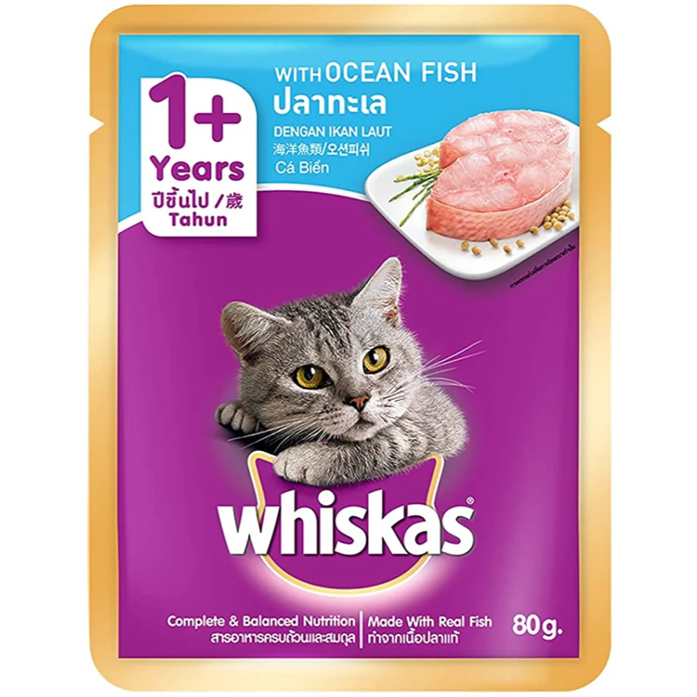 Whiskas Ocean Fish Adult Cat Wet Food - Image 5