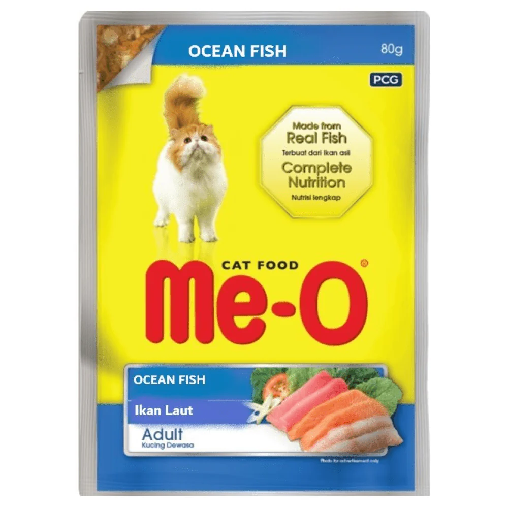 Me O Ocean Fish Adult Cat Wet Fo
